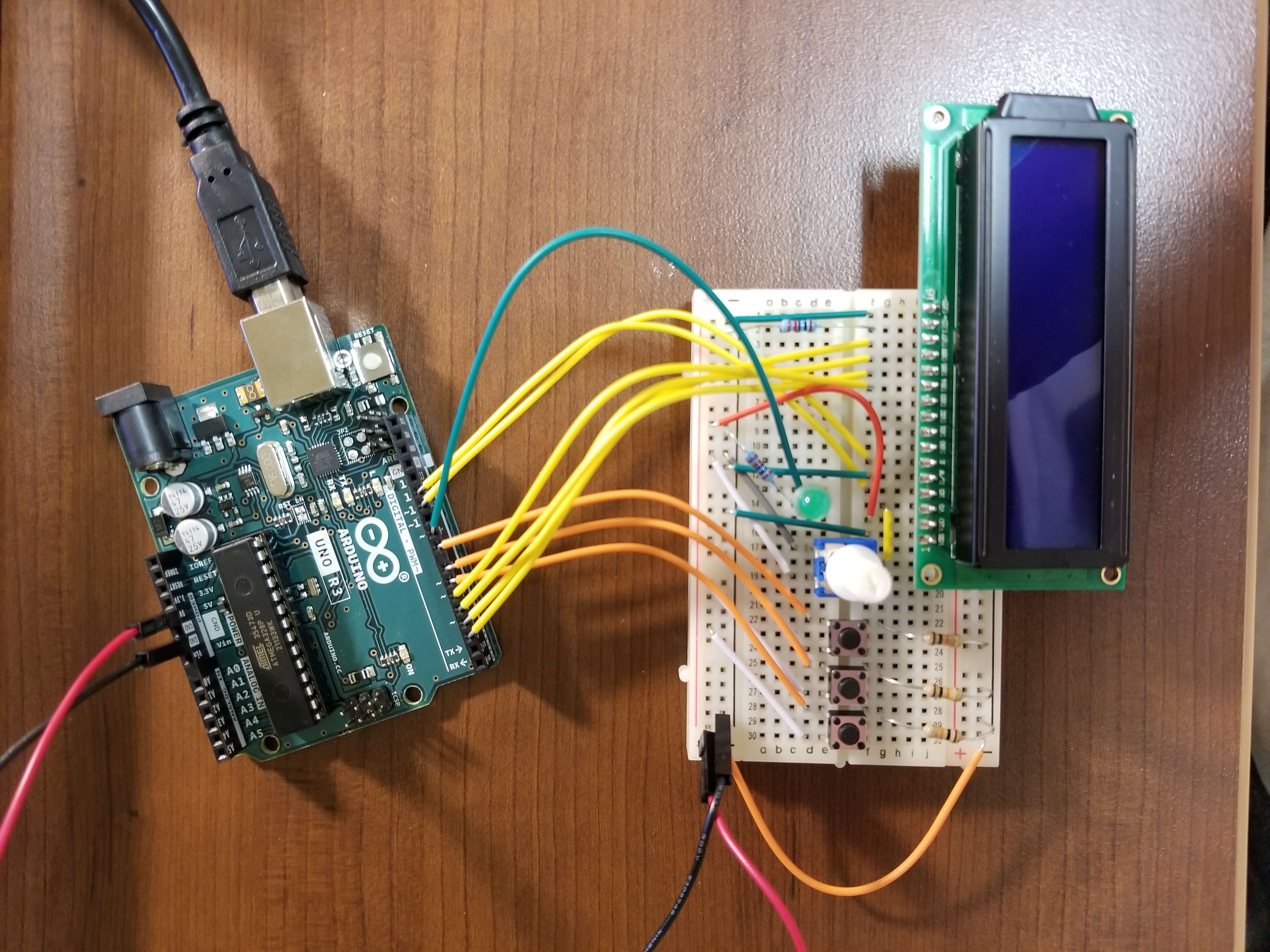 Prototype of the word guessing game