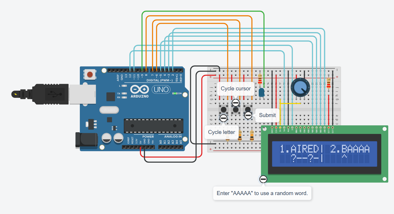 Schematic of an Arduino Uno circuit board